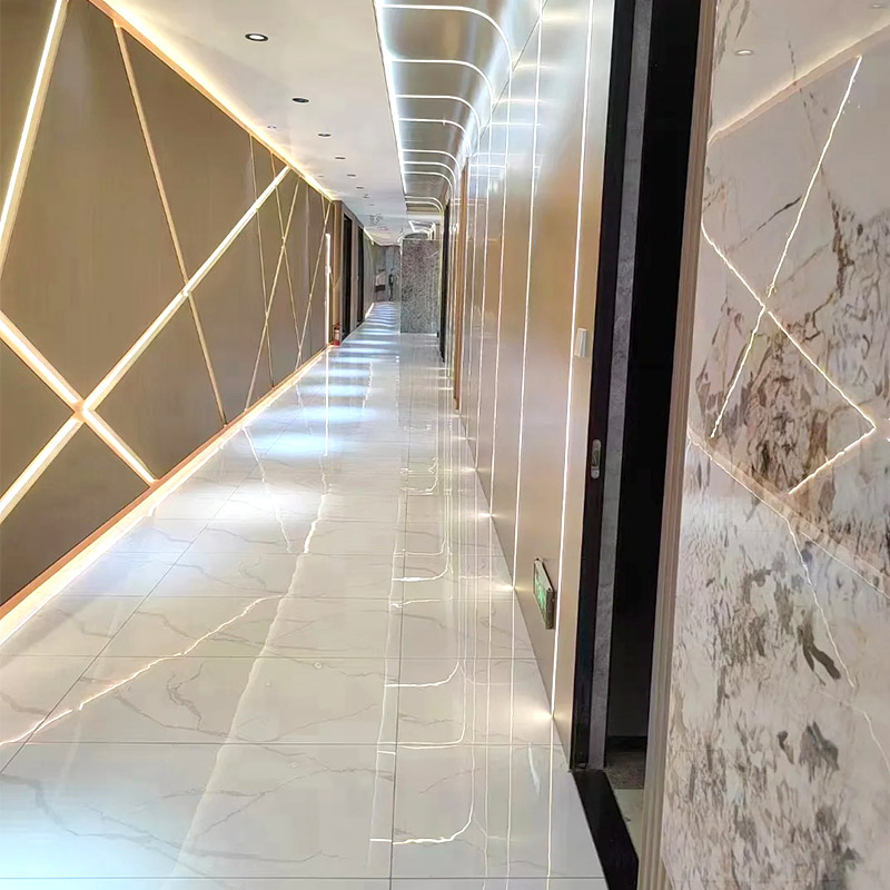 Paneles de pared de WPC para la pared del pasillo interior