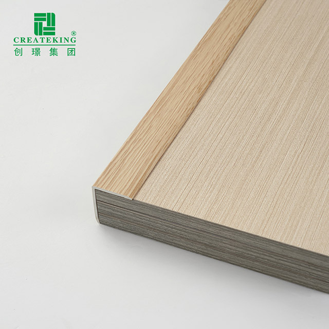 Tiras de ribete para pisos de madera maciza en forma de L de PVC de 30 * 25 mm
