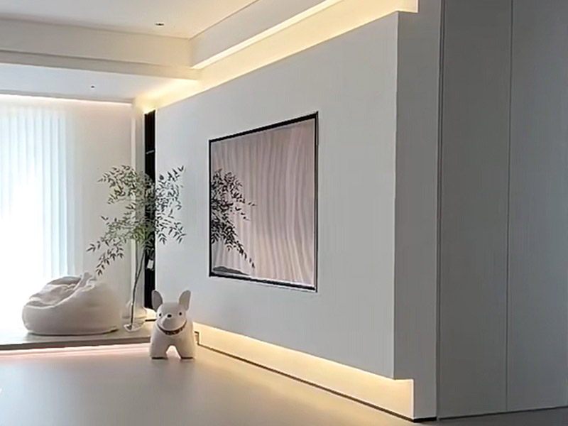 Z&oacute;calo Shadow Gap versus z&oacute;calo empotrado