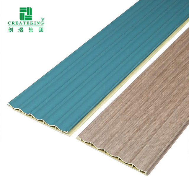 Panel de pared de PVC con onda de arco interno de 150 * 12 mm