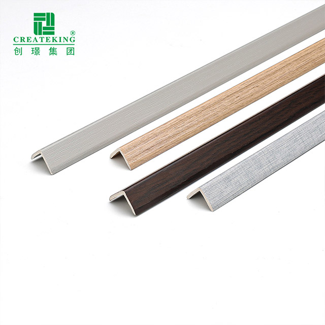 Tiras de borde de piso de PVC en forma de L de 13 * 13 mm