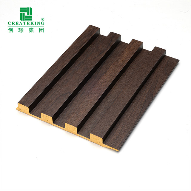 Paneles de pared sólidos estriados ecológicos de 159 * 16 mm