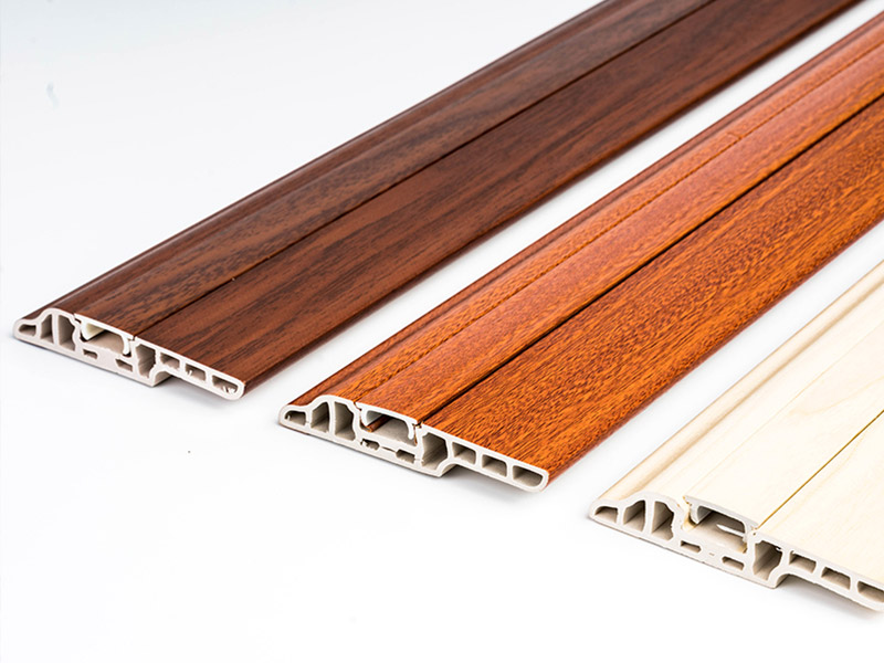 Z&oacute;calo de clavos ocultos de PVC de 70 * 14 mm