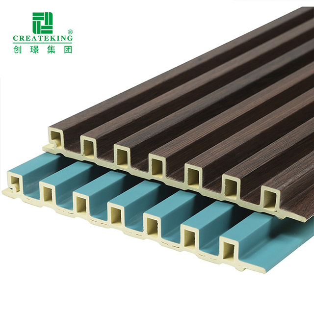 Paneles de pared estriados huecos de 148 * 14 mm