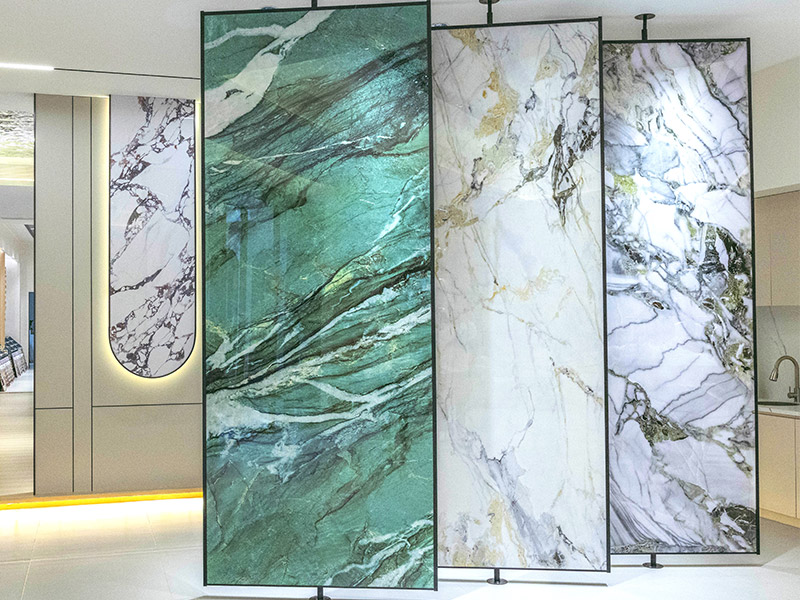 Paneles de pared de cristal de carbono
