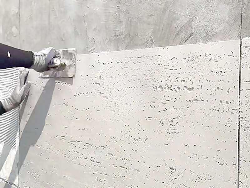 Instalar y mantener paneles de pared de piedra blanda