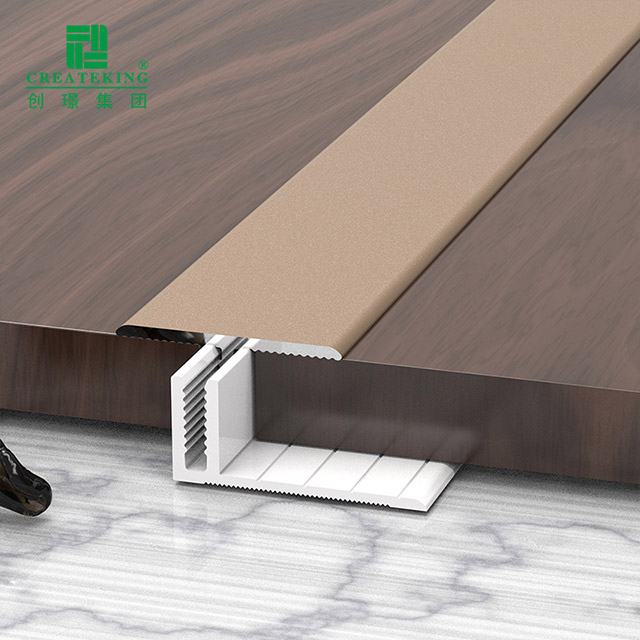 Molduras de piso de aleación de aluminio en forma de T de 25 * 11,3 mm