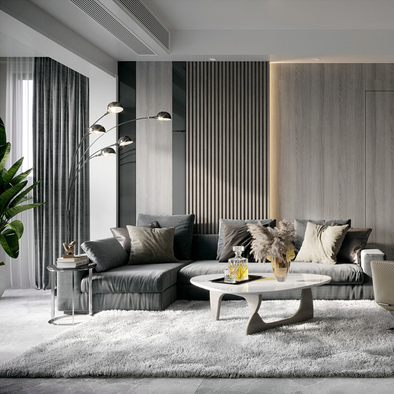 panel de pared decorativo wpc