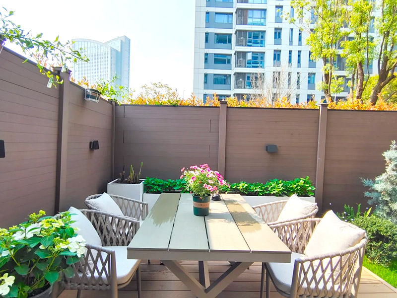 Paneles de WPC para exteriores