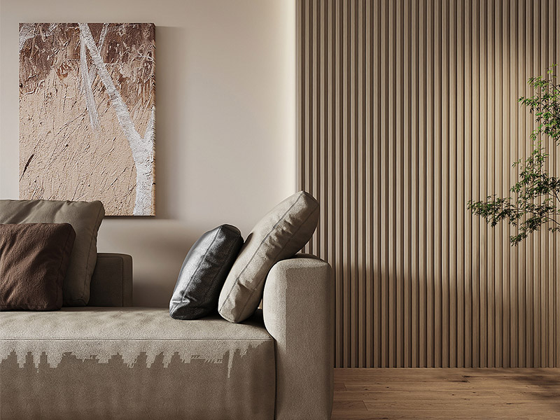 Mantenimiento y limpieza de paneles de pared WPC.