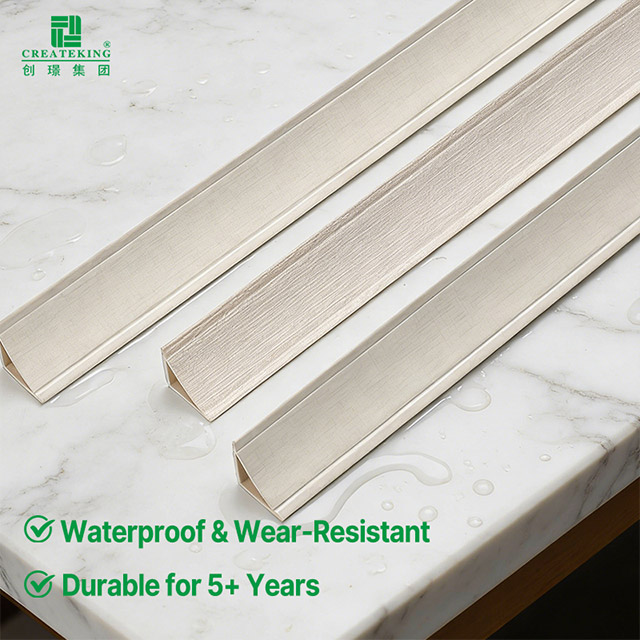 Bordes de esquina interior de PVC de 20*20 mm