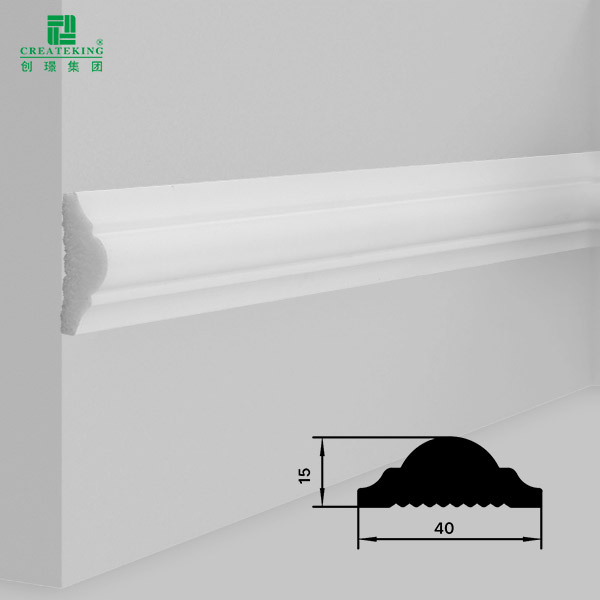 Moldura de pared de poliestireno