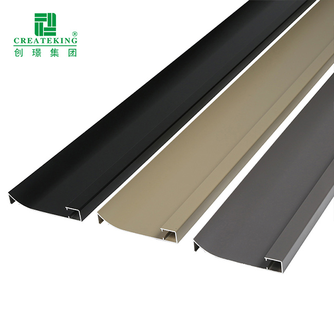 Rodapié de aluminio impermeable del fabricante de China con LED