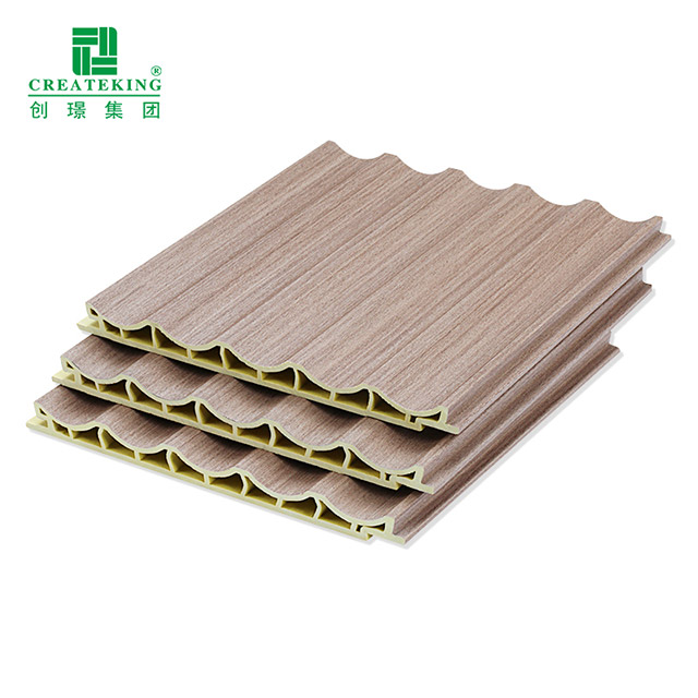 Panel de pared de PVC con onda de arco interno de 150 * 12 mm